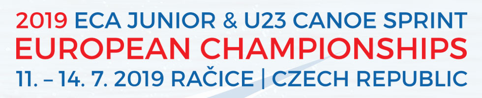 2019 ECA Junior&U23 Canoe Sprint European Championships